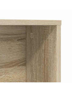 Scrivania rovere sonoma 91 x 50 x 149 cm Legno multistrato 2