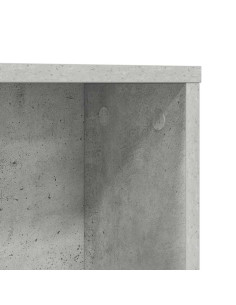 Scrivania Grigio cemento 91 x 50 x 149 cm Legno multistrato 2
