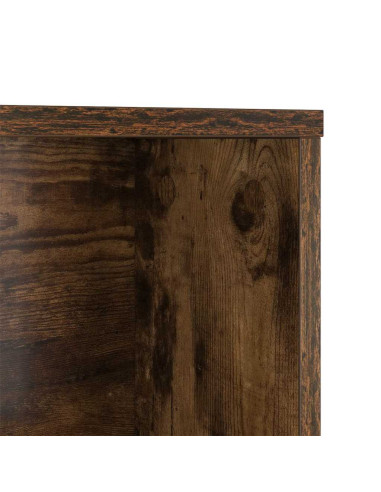 Scrivania Rovere fumo 91 x 50 x 149 cm Legno multistrato