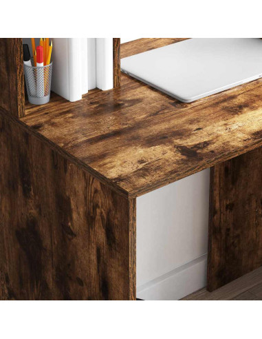 Scrivania Rovere fumo 91 x 50 x 149 cm Legno multistrato