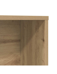 Scrivania rovere artigianale 91 x 50 x 149 cm Legno multistrato 2