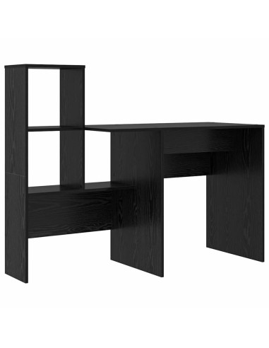 Scrivania Rovere nero 131.5 x 50 x 106.5 cm Legno multistrato
