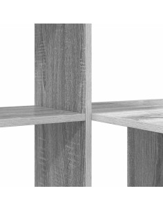 Scrivania Grigio sonoma 131.5 x 50 x 106.5 cm Legno multistrato 2