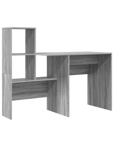 Scrivania Grigio sonoma 131.5 x 50 x 106.5 cm Legno multistrato