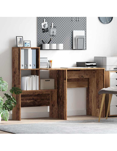 Scrivania Legno vecchio 131.5 x 50 x 106.5 cm Legno multistrato