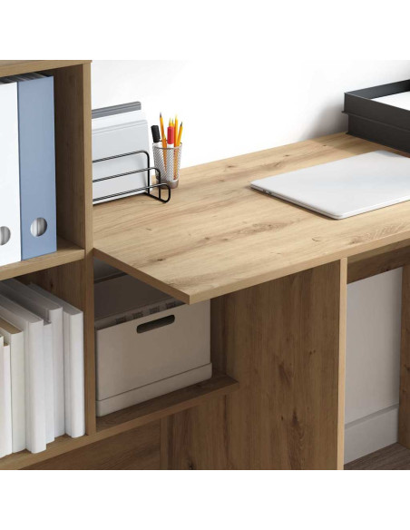 Scrivania rovere artigianale 131.5 x 50 x 106.5 cm