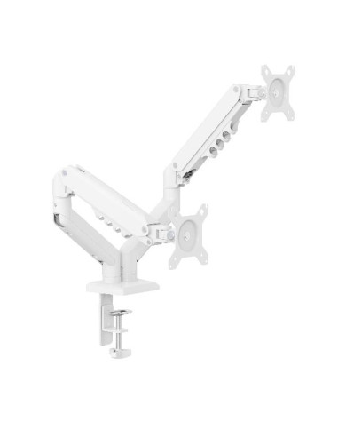 SUPPORT.MONITOR 2 BRACCI TOP BIANCO