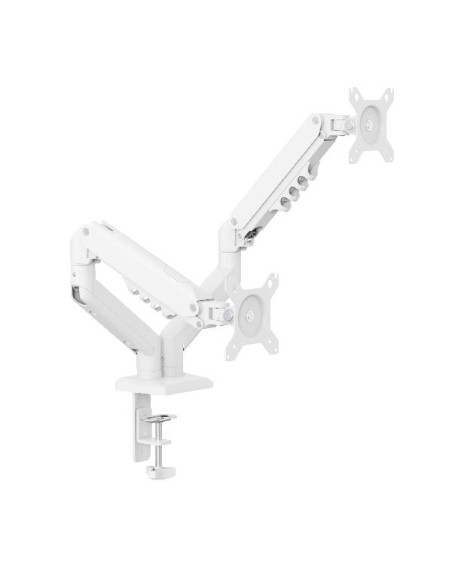 SUPPORT.MONITOR 2 BRACCI TOP BIANCO