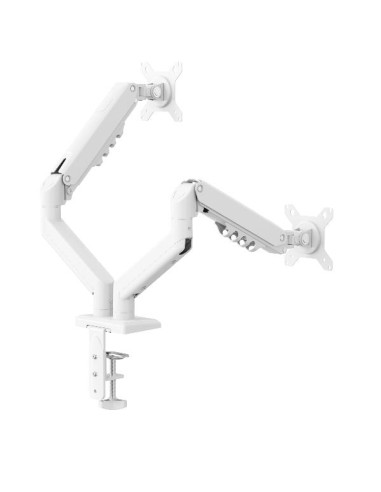 SUPPORT.MONITOR 2 BRACCI TOP BIANCO