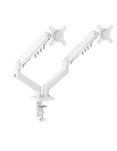 SUPPORT.MONITOR 2 BRACCI TOP BIANCO