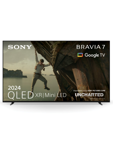Sony BRAVIA 7 QLED (XR l Mini LED) 75 pollici 4K HDR Google Smart TV (2024) | Gaming menu per PlayStation 5, IMAX Enhanced, Dolb