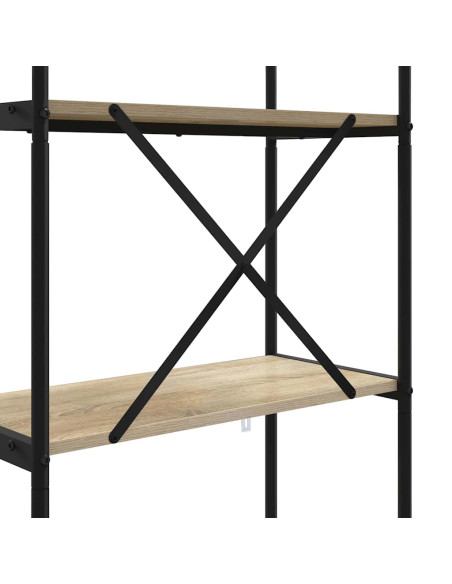 Libreria rovere sonoma 80 x 30 x 146 cm Legno multistrato