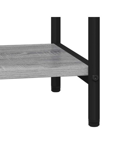 Libreria Grigio sonoma 80 x 30 x 146 cm Legno multistrato