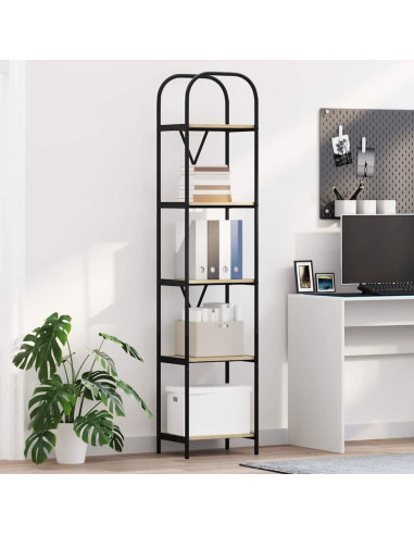 Libreria rovere sonoma 40 x 30 x 183 cm Legno multistrato