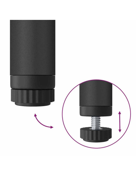 Libreria Rovere fumo 60 x 30 x 109 cm Legno multistrato