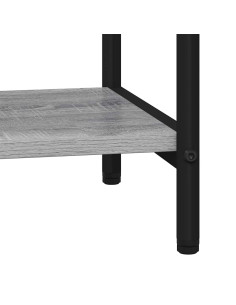 Libreria Grigio sonoma 60 x 30 x 109 cm Legno multistrato 2