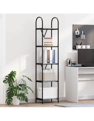 Libreria Grigio sonoma 40 x 30 x 183 cm Legno multistrato