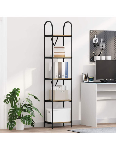 Libreria rovere artigianale 40 x 30 x 183 cm Legno multistrato