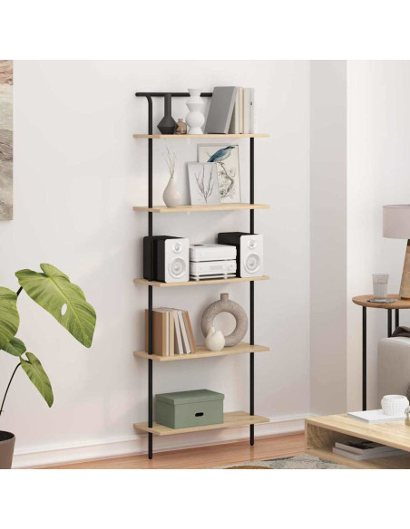 Libreria rovere sonoma 60 x 24 x 168 cm Legno multistrato