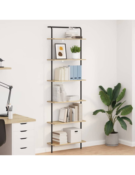 Libreria rovere sonoma 60 x 24 x 203 cm Legno multistrato