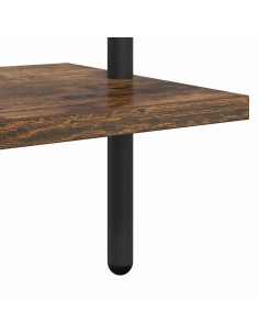 Libreria Rovere fumo 60 x 24 x 203 cm Legno multistrato 2