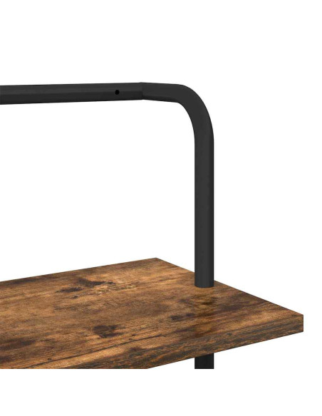 Libreria Rovere fumo 60 x 24 x 203 cm Legno multistrato