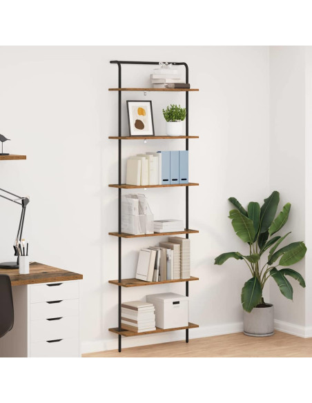 Libreria Legno vecchio 60 x 24 x 203 cm Legno multistrato