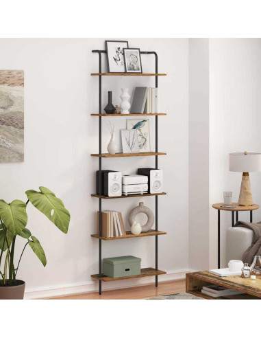 Libreria Legno vecchio 60 x 24 x 203 cm Legno multistrato