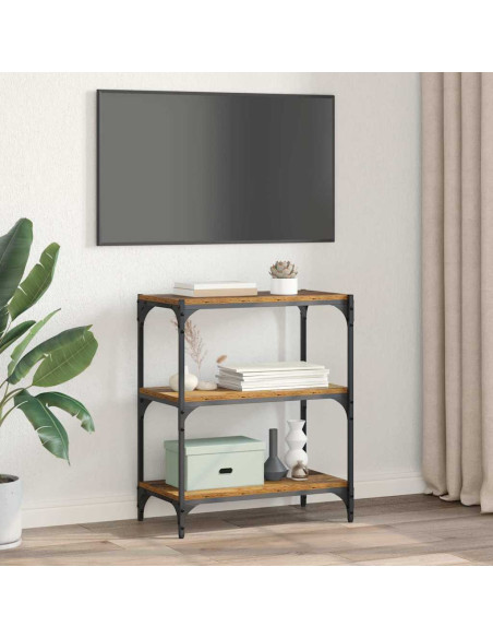 Armadio per Libri Legno vecchio 60 x 33 x 70,5 cm