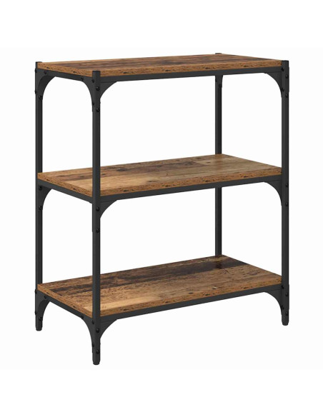 Armadio per Libri Legno vecchio 60 x 33 x 70,5 cm