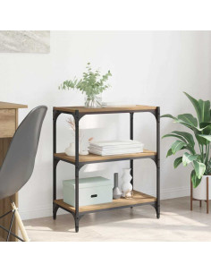 Armadio per Libri rovere artigianale 60 x 33 x 70,5 cm 2