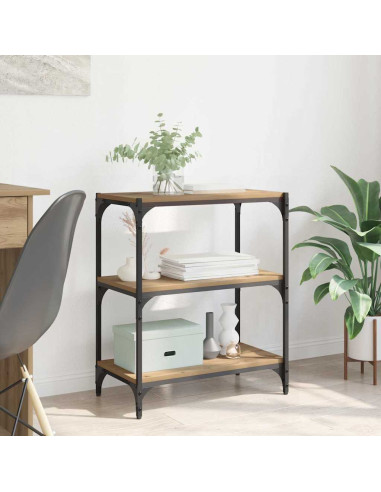 Armadio per Libri rovere artigianale 60 x 33 x 70,5 cm