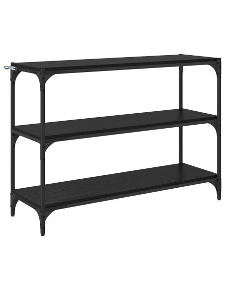 Armadio per Libri Rovere nero 100 x 33 x 70,5 cm