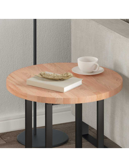 Piano del tavolo Marrone chiaro Ø 50 x 2.5 cm