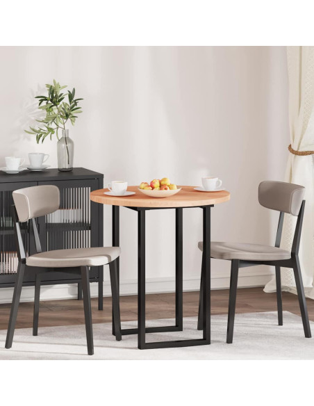 Piano del tavolo Altro Marrone chiaro Ø 70 x 2.5 cm