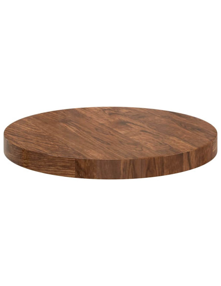 Piano del tavolo Marrone scuro Ø 30 x 2.5 cm