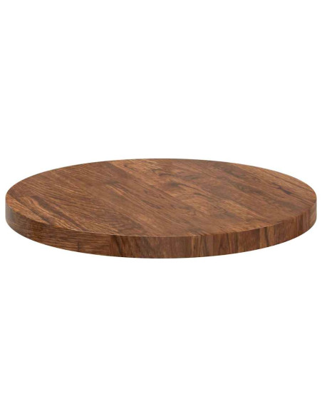 Piano del tavolo Altro Marrone scuro Ø 40 x 2.5 cm