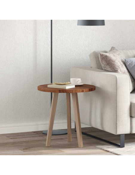 Piano del tavolo Altro Marrone scuro Ø 50 x 2.5 cm