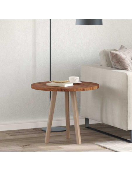 Piano del tavolo Altro Marrone scuro Ø 60 x 2.5 cm