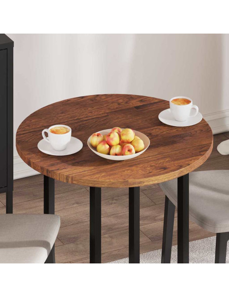 Piano del tavolo Altro Marrone scuro Ø 70 x 2.5 cm