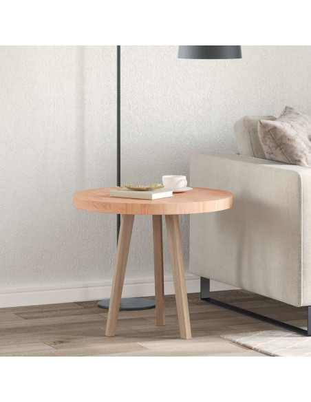 Piano del tavolo Marrone chiaro Ø 60 x 4 cm