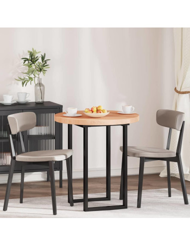 Piano del tavolo Altro Marrone chiaro Ø 70 x 4 cm