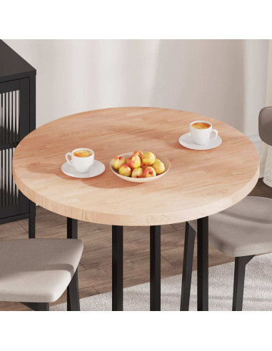 Piano del tavolo Altro Marrone chiaro Ø 90 x 4 cm