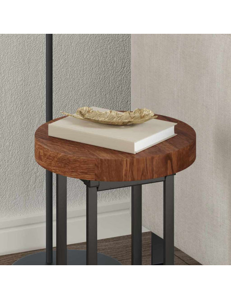 Piano del tavolo Marrone scuro Ø 30 x 4 cm