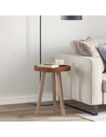 Piano del tavolo Marrone scuro Ø 40 x 4 cm