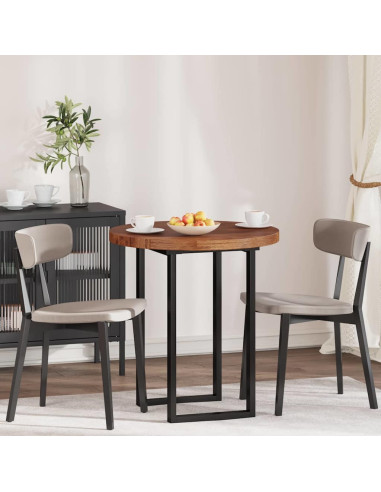 Piano del tavolo Altro Marrone scuro Ø 70 x 4 cm