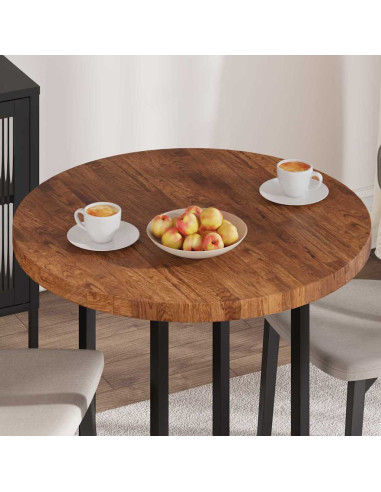 Piano del tavolo Marrone scuro Ø 80 x 4 cm