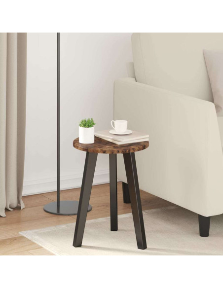 Piano del tavolo Rovere fumo 30 x 30 x 1.5 cm Legno multistrato