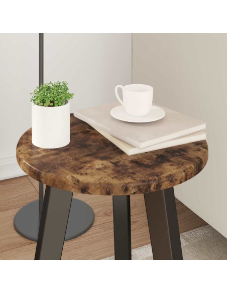 Piano del tavolo Rovere fumo 30 x 30 x 1.5 cm Legno multistrato