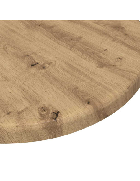 Piano del tavolo rovere artigianale 30 x 30 x 1.5 cm